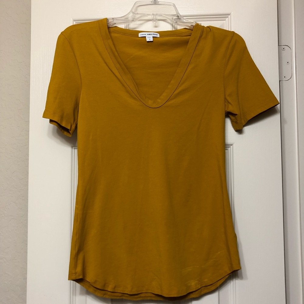 Golden Neiman Marcus V-Neck